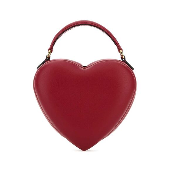 MOSCHINO Handbags - Moschino Women Red Nappa Leather Love Me Bag Handbag